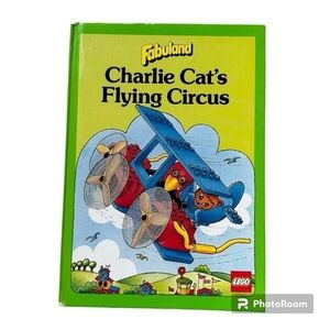 Fabuland Lego Charlie Cat’s Flying Circus book Hardcover 1984 Bundle and Save